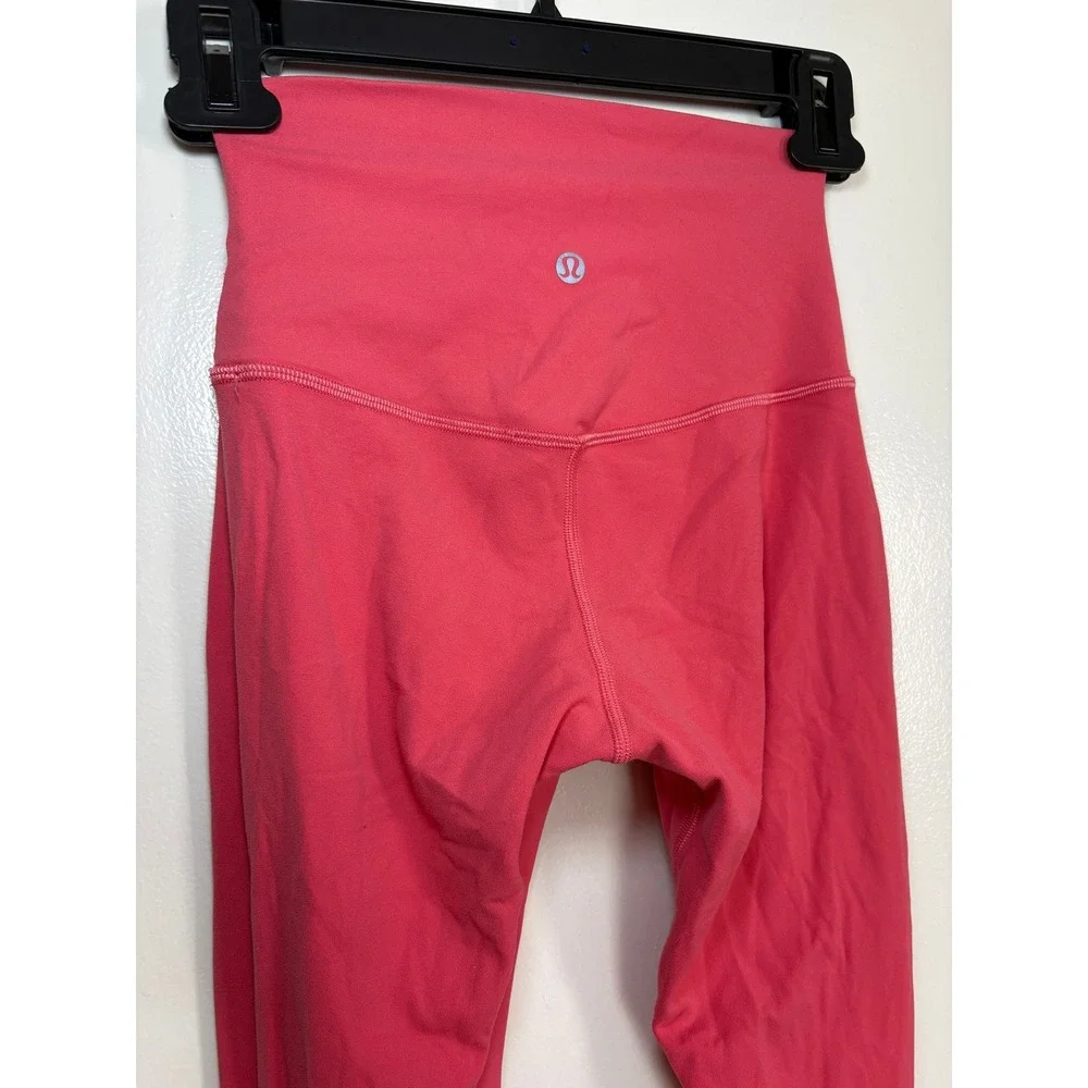 Lululemon Align High-Rise Pant 25 Size 2 Guava Pink W5CTCS Nulu Leggings - Picture 7 of 11